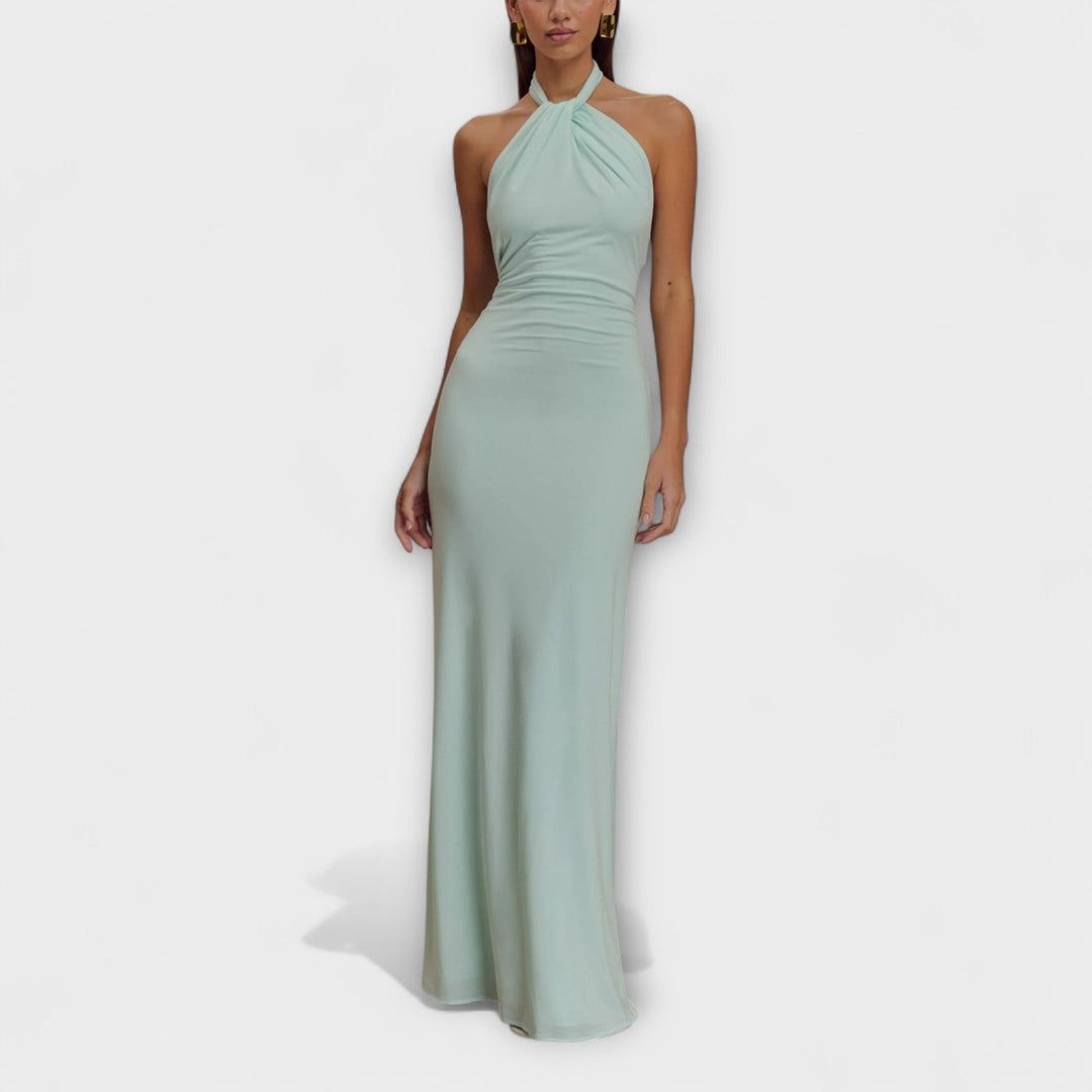 Lagune – Slinky Halter Maxi Kjole