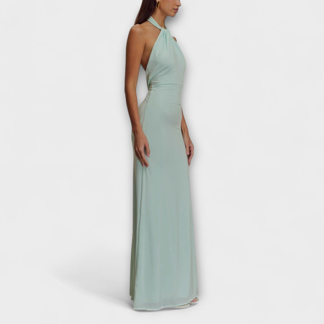 Lagune – Slinky Halter Maxi Kjole