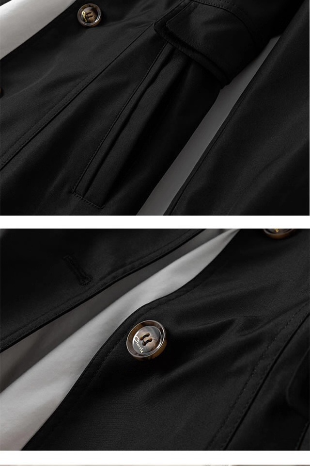 Daniela – Let Trenchcoat med Tidløs Elegance og Moderne Udtryk