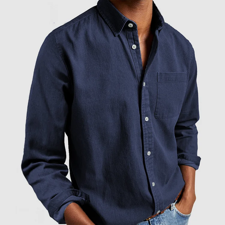 Jacob - Premium Casual Skjorte med Lange Ærmer
