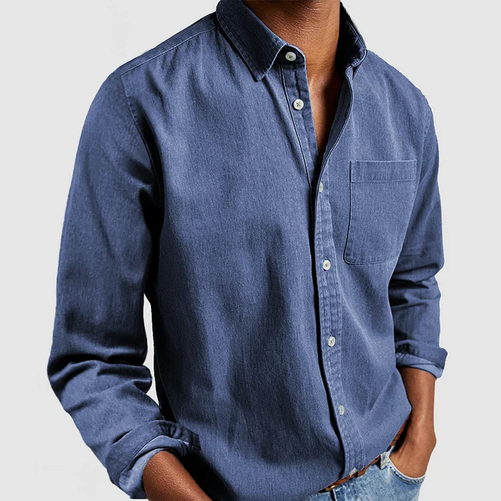 Jacob - Premium Casual Skjorte med Lange Ærmer