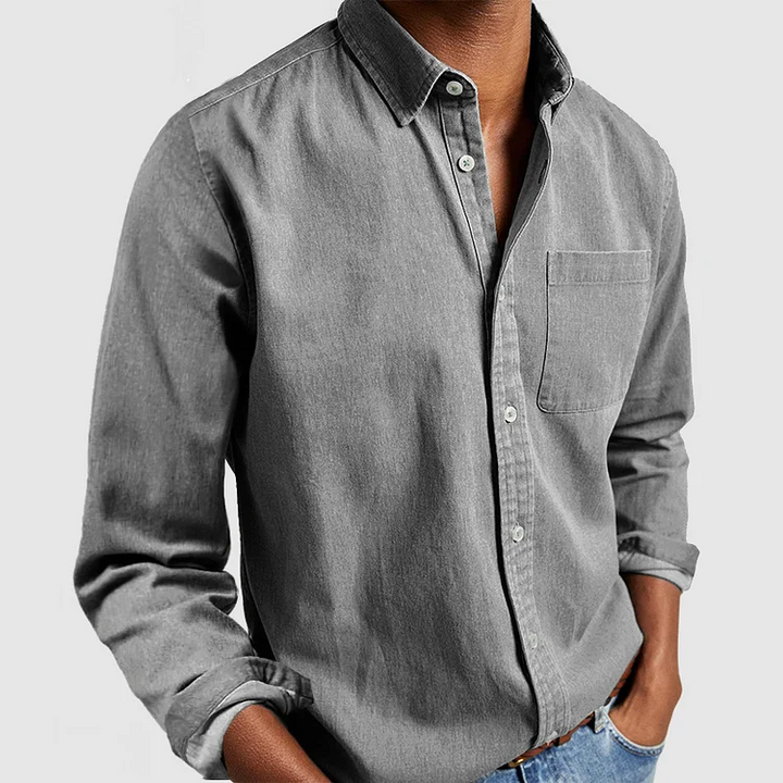 Jacob - Premium Casual Skjorte med Lange Ærmer