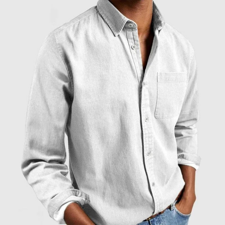 Jacob - Premium Casual Skjorte med Lange Ærmer