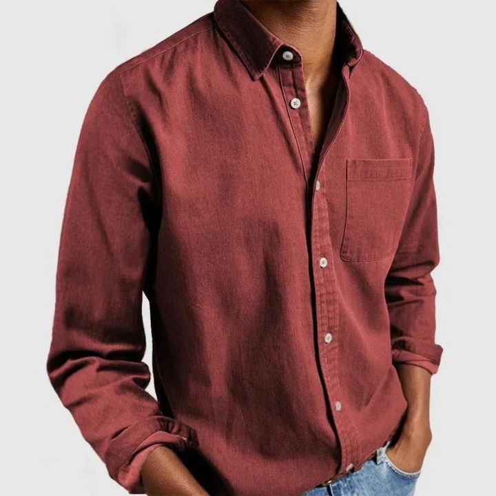 Jacob - Premium Casual Skjorte med Lange Ærmer