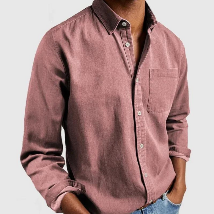 Jacob - Premium Casual Skjorte med Lange Ærmer
