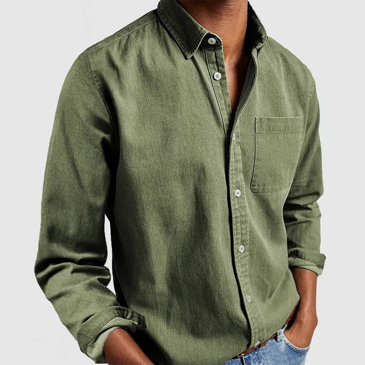 Jacob - Premium Casual Skjorte med Lange Ærmer