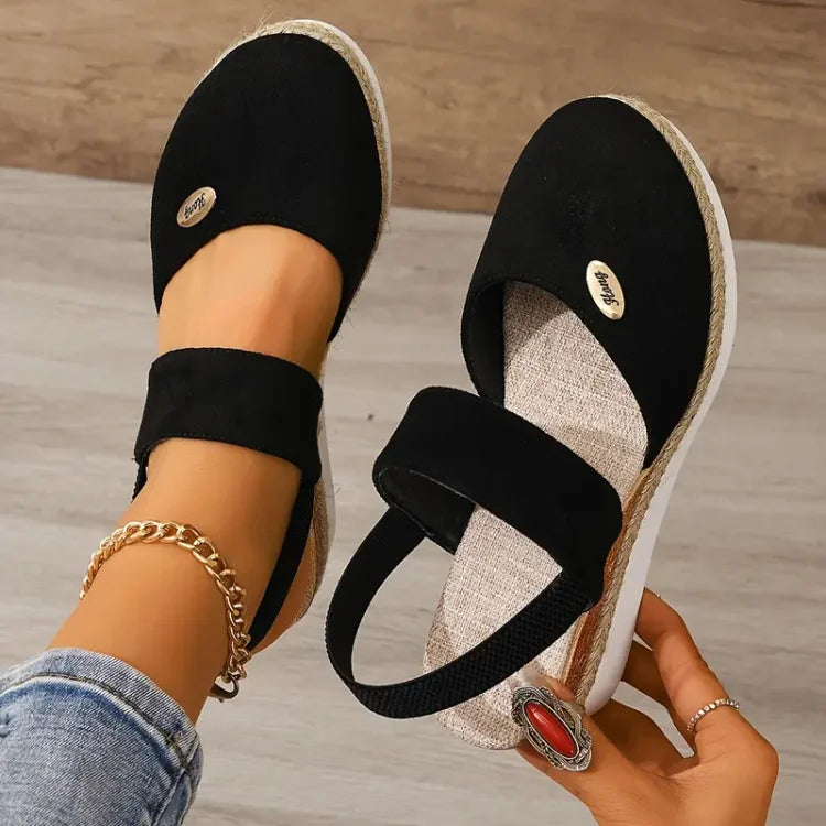 Antonia – Ortopædisk Sandal med Hæl