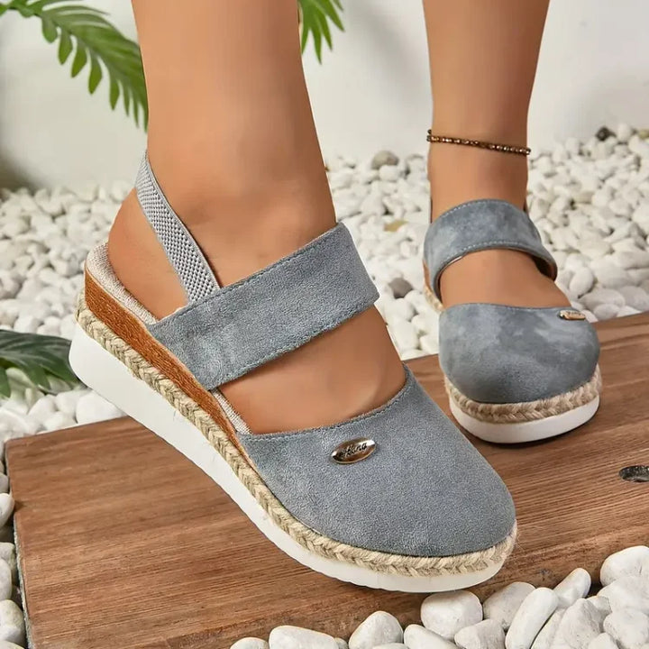 Antonia – Ortopædisk Sandal med Hæl