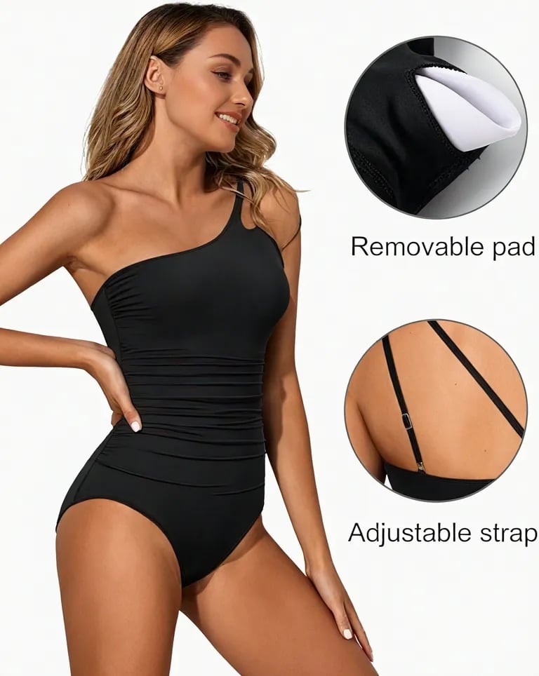 Grace | One-Shoulder Badedragt