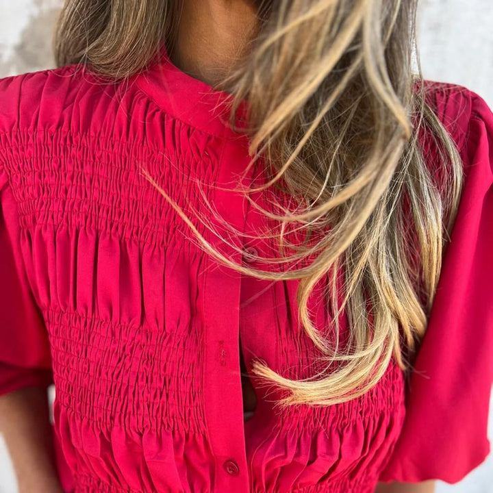 Jette – Elegant Bluse i Ibiza-Stil